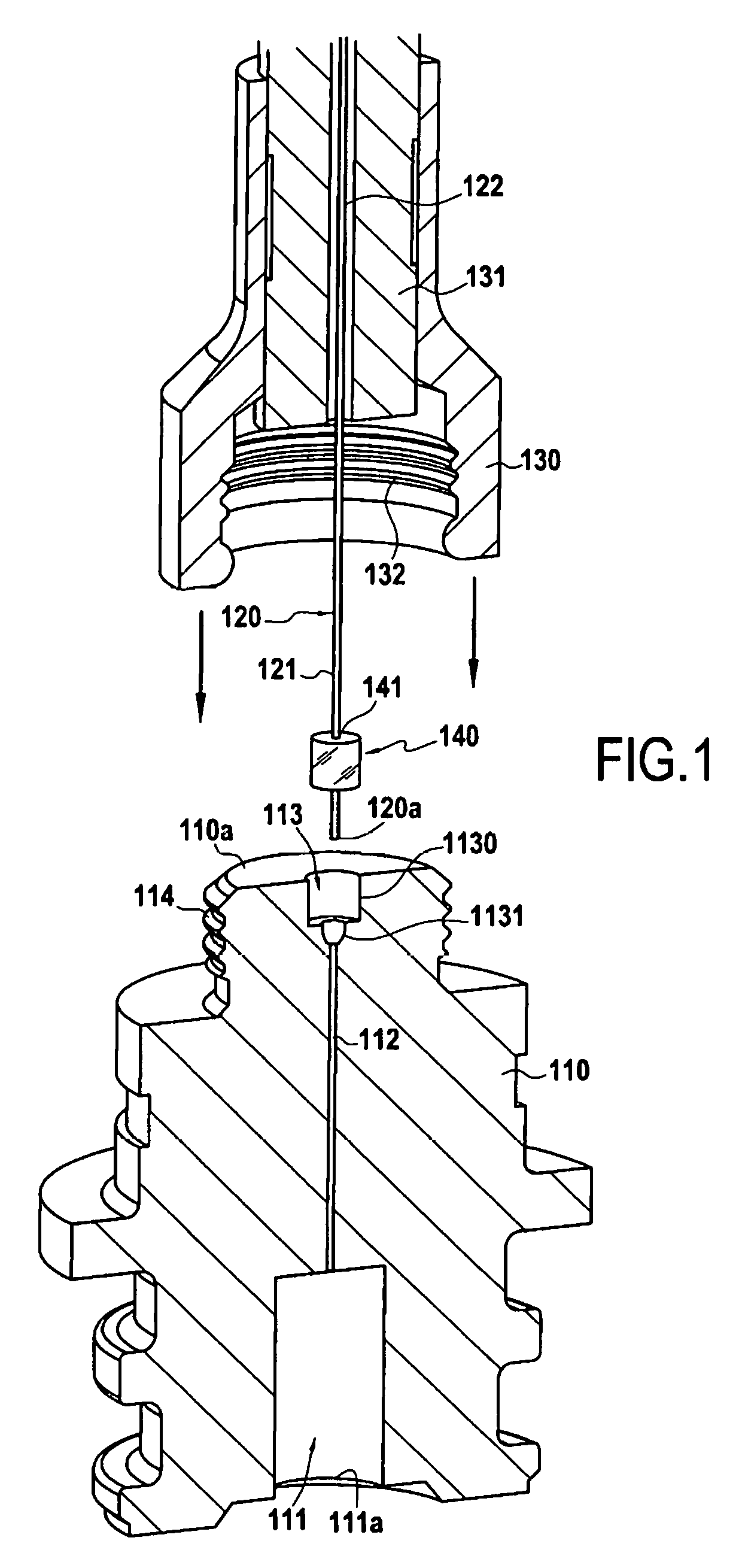 An opto-pyrotechnic actuator