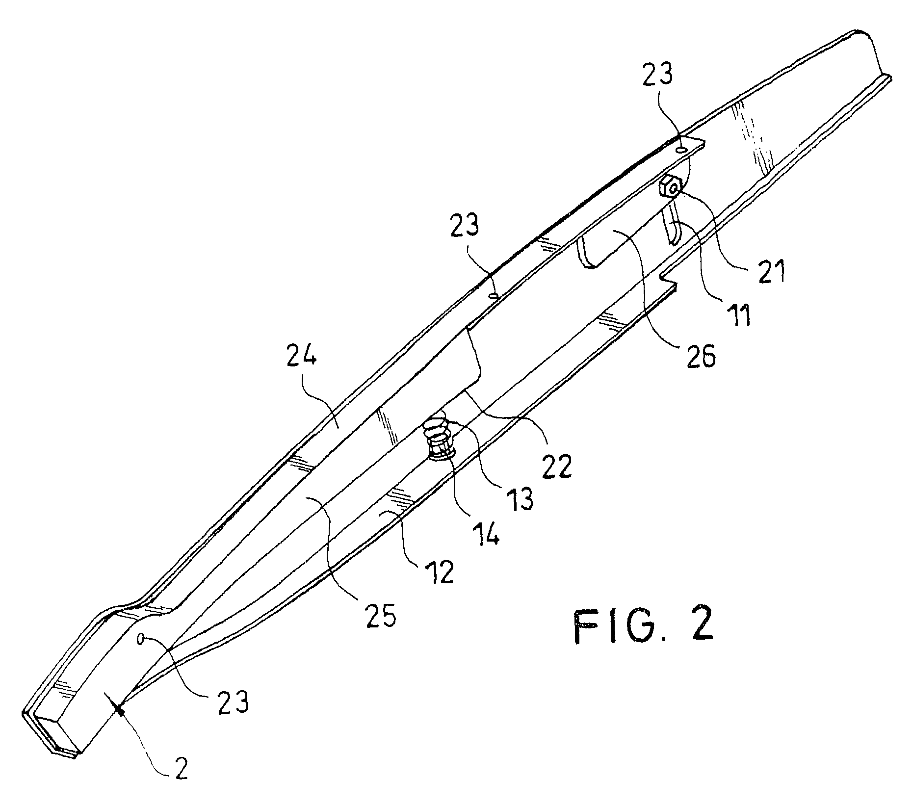 Anti-jamming device in the field of motor vehicles