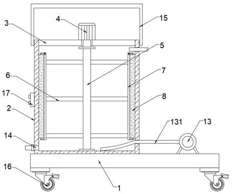 Efficient water treatment dosing device for water plant