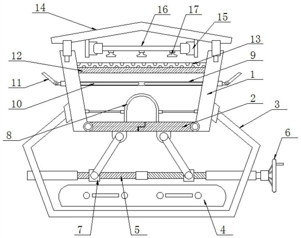 Tunnel affected zone vegetation growth water test device