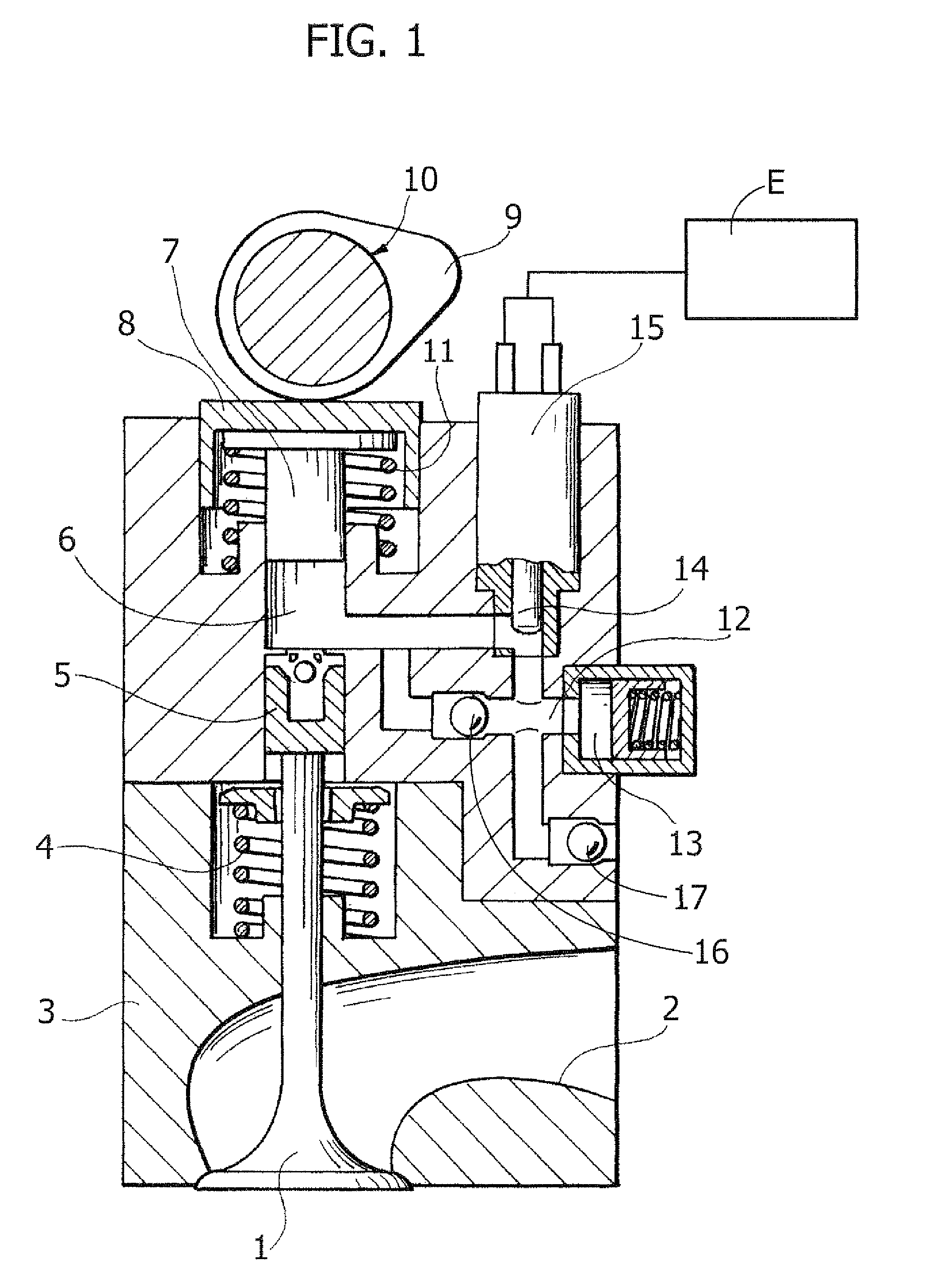 Diesel engine having cams for controlling the intake valves, which have a main lobe and an additional lobe radiused to each other