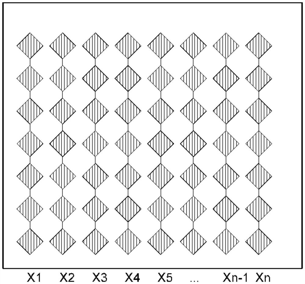 Structure, manufacturing method and system of a transparent conductive film button