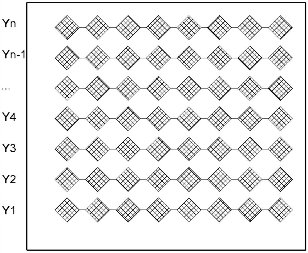 Structure, manufacturing method and system of a transparent conductive film button