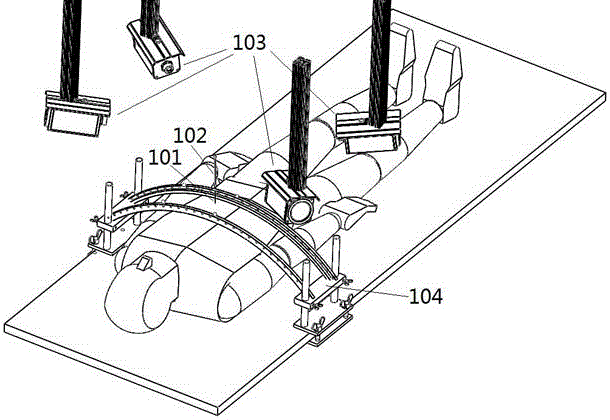 Image guided seed implantation system based on camera