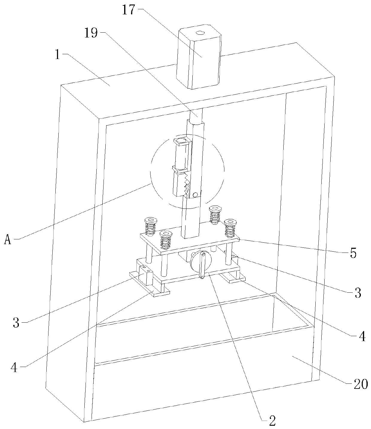 3D printing metal powder collecting device