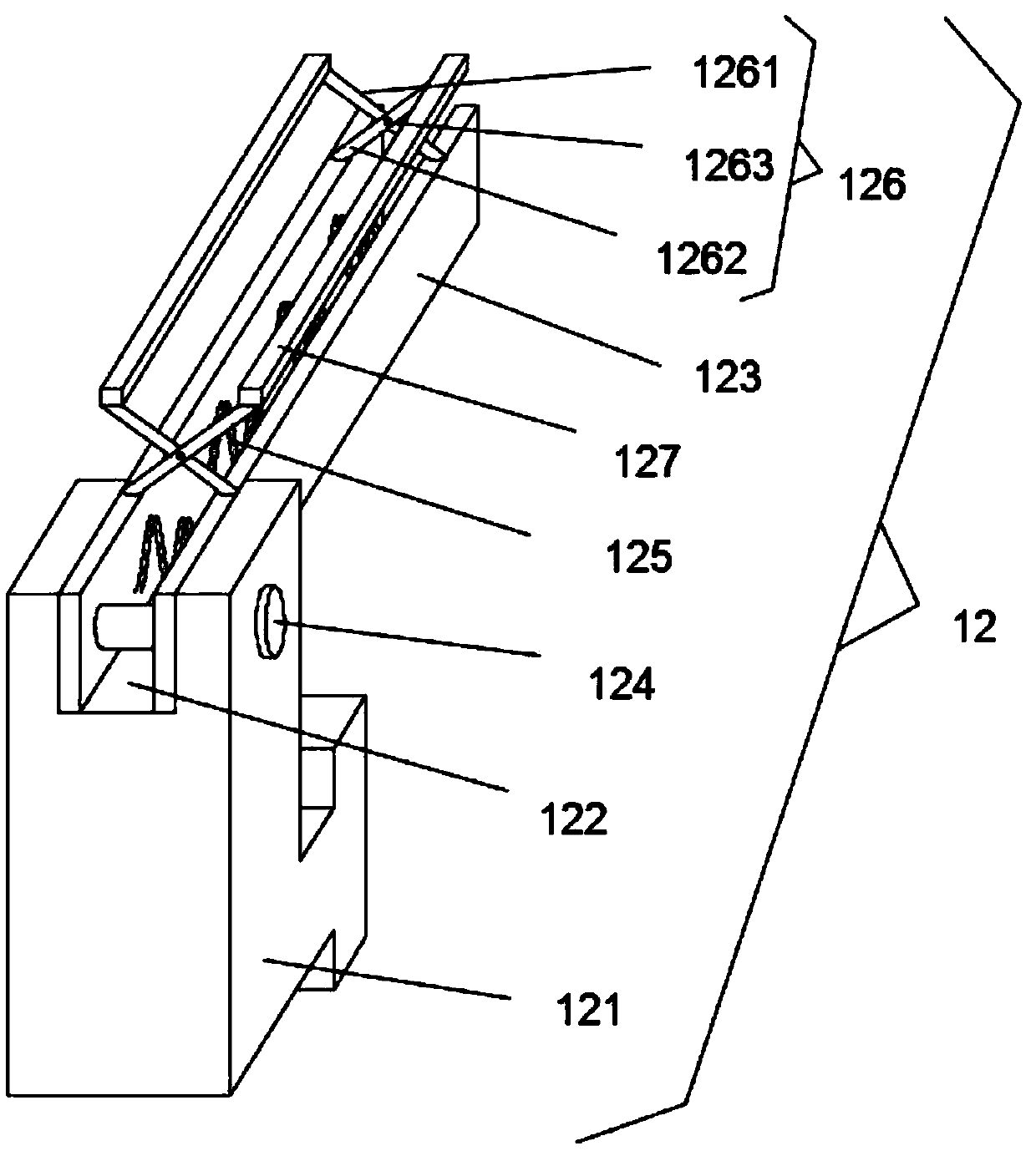 Passenger car frame clamp