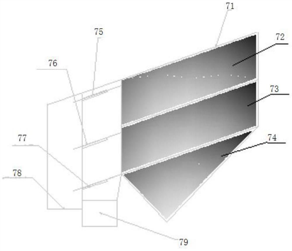 Shell breaking, retention and desliming system of machine-made sand and desliming process thereof