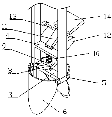 Hole-digging device for garden planting