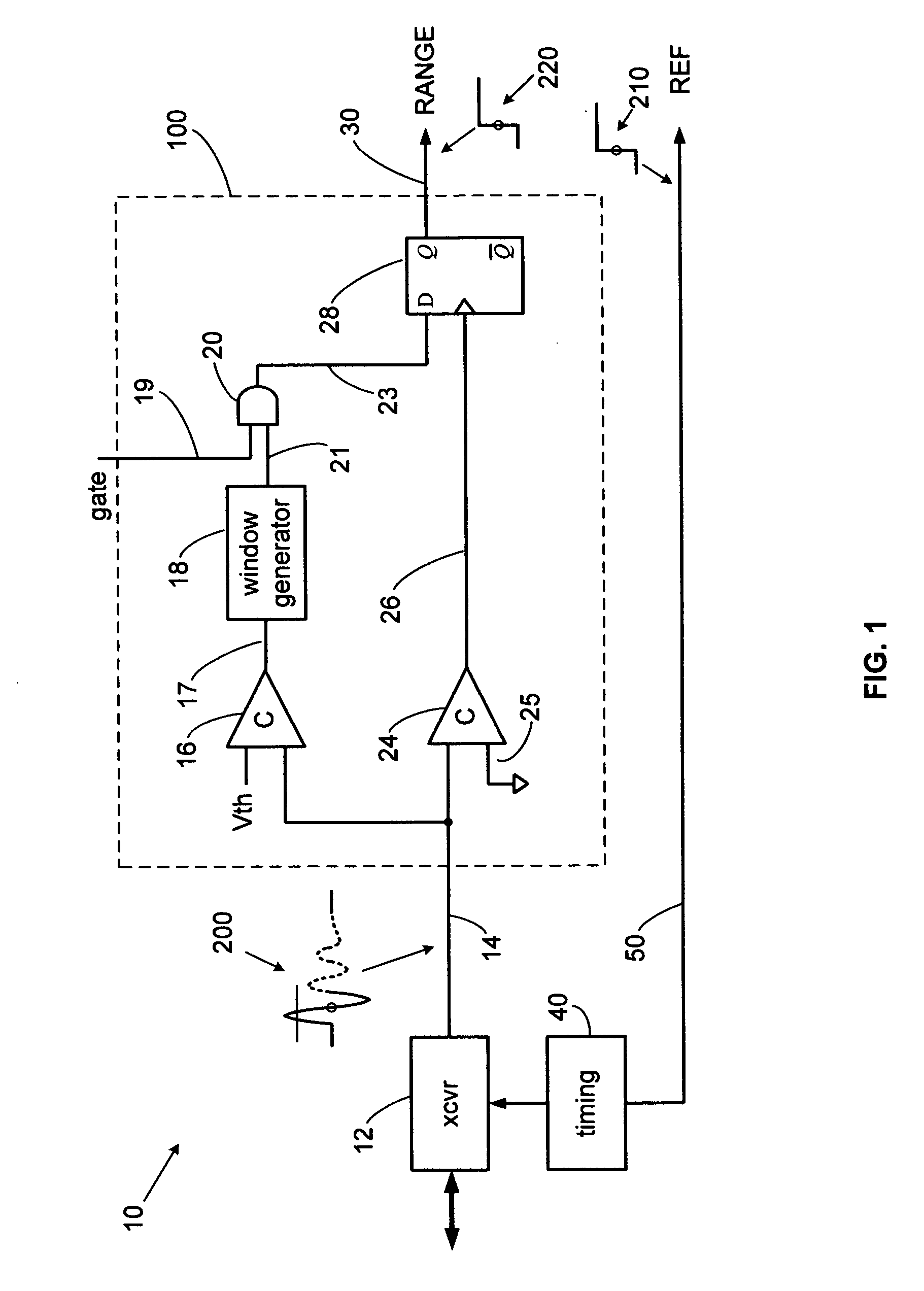 Precision pulse detection system for radar sensors