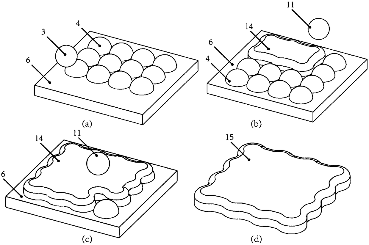 3D printing method for selective deposition of uniform metal droplets