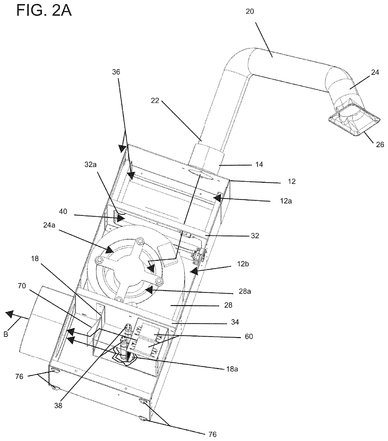 Medical air treatment device