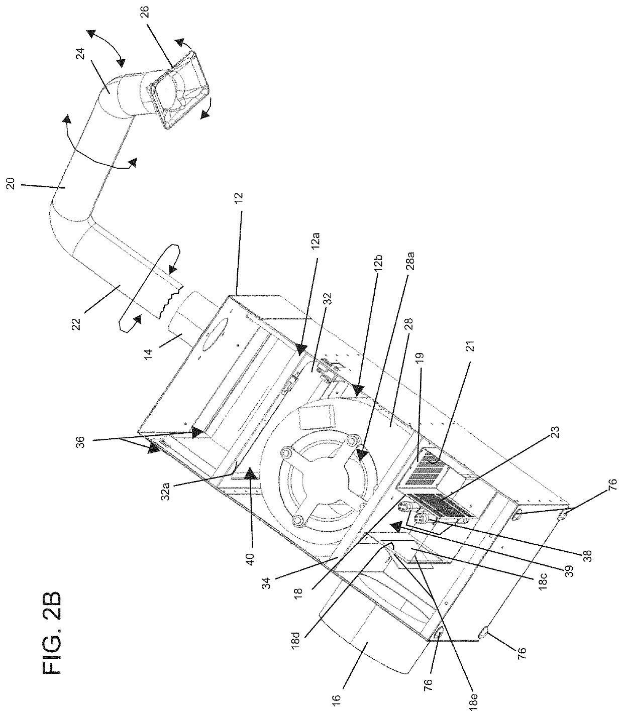 Medical air treatment device