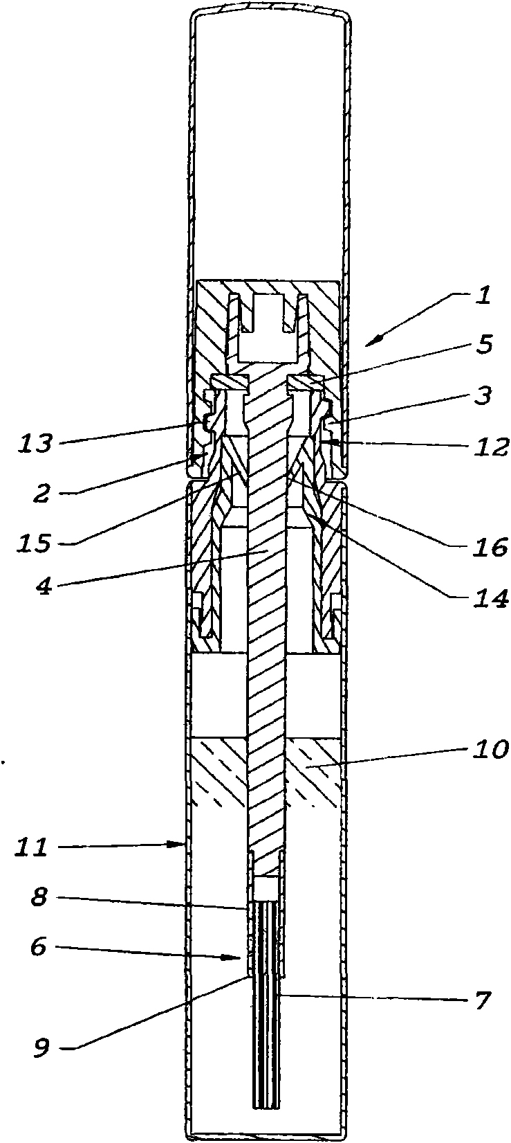 Cosmetic applying device