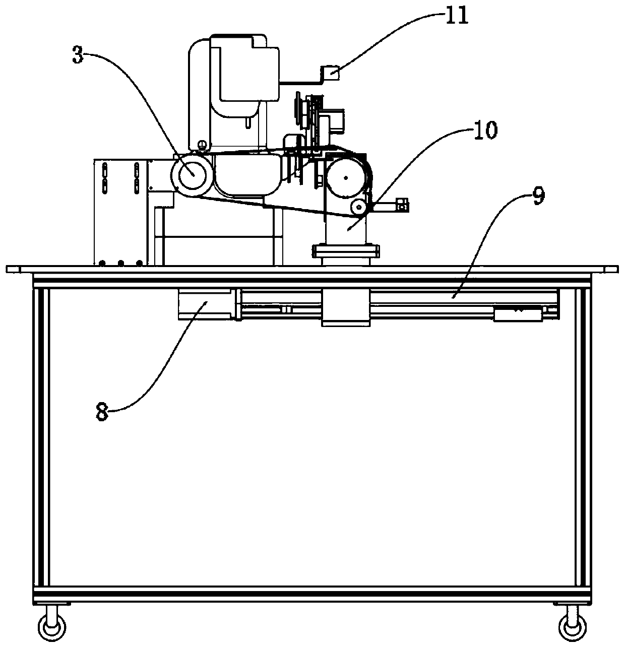 Automatic waistband sewing machine