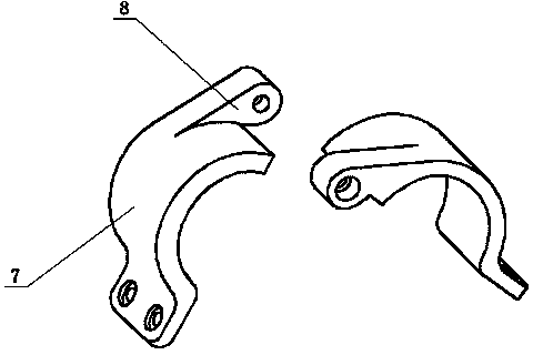 Navigation and communication equipment rack of bicycle