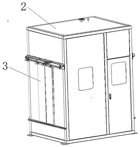 Full-automatic lithium salt canning machine