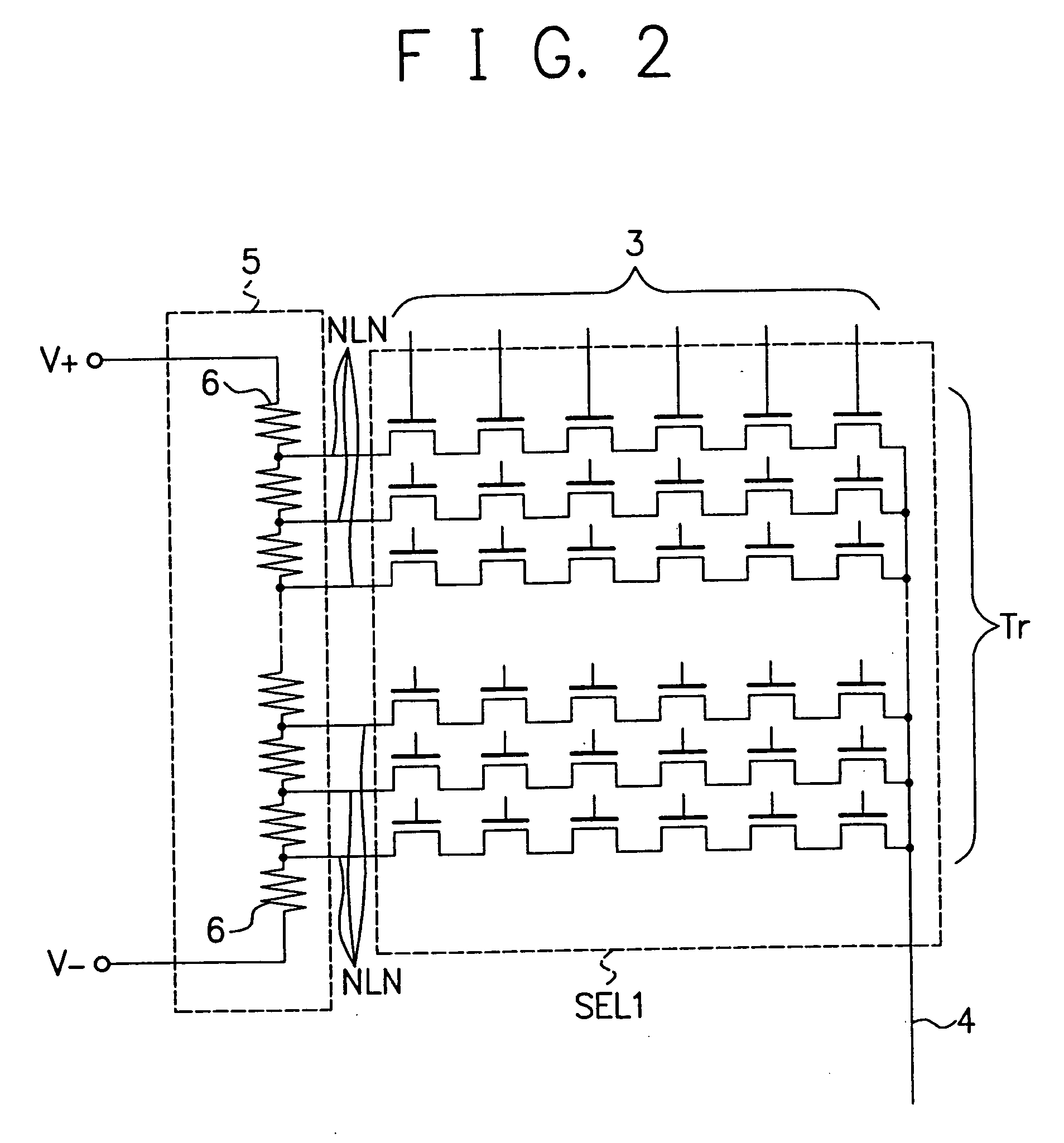 Semiconductor integrated circuit for driving liquid crystal panel