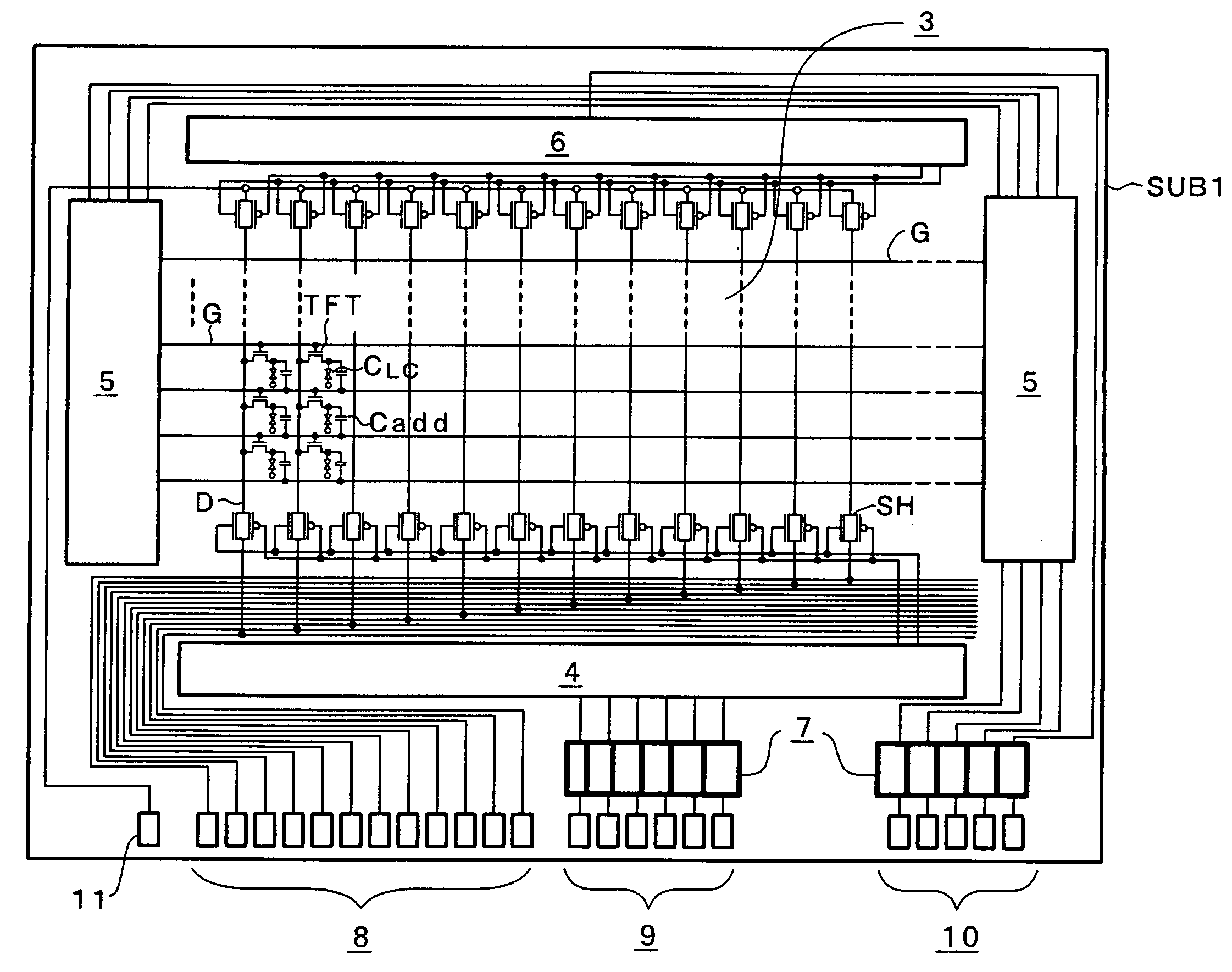 Level converter circuit and a liquid crystal display device employing the same