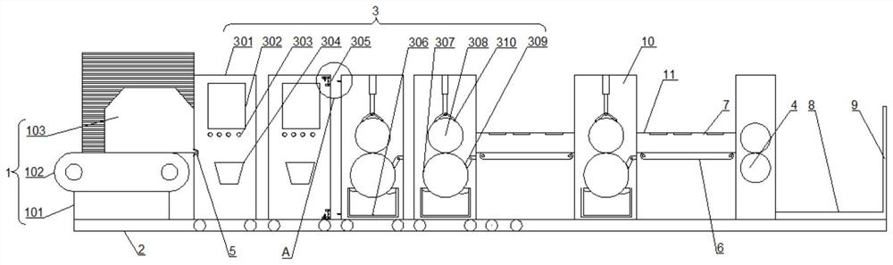 A gravure printing process and equipment for paper packaging boxes