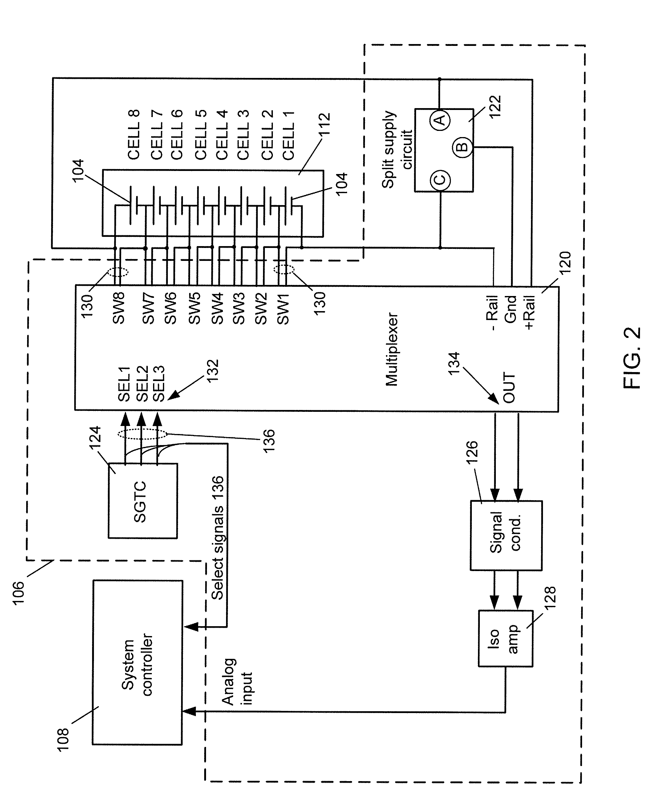 Method and system for monitoring and balancing cells in battery packs