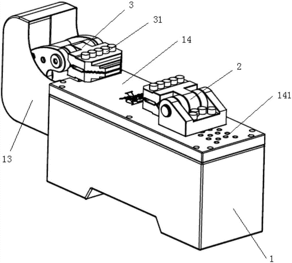 Welding tension test device