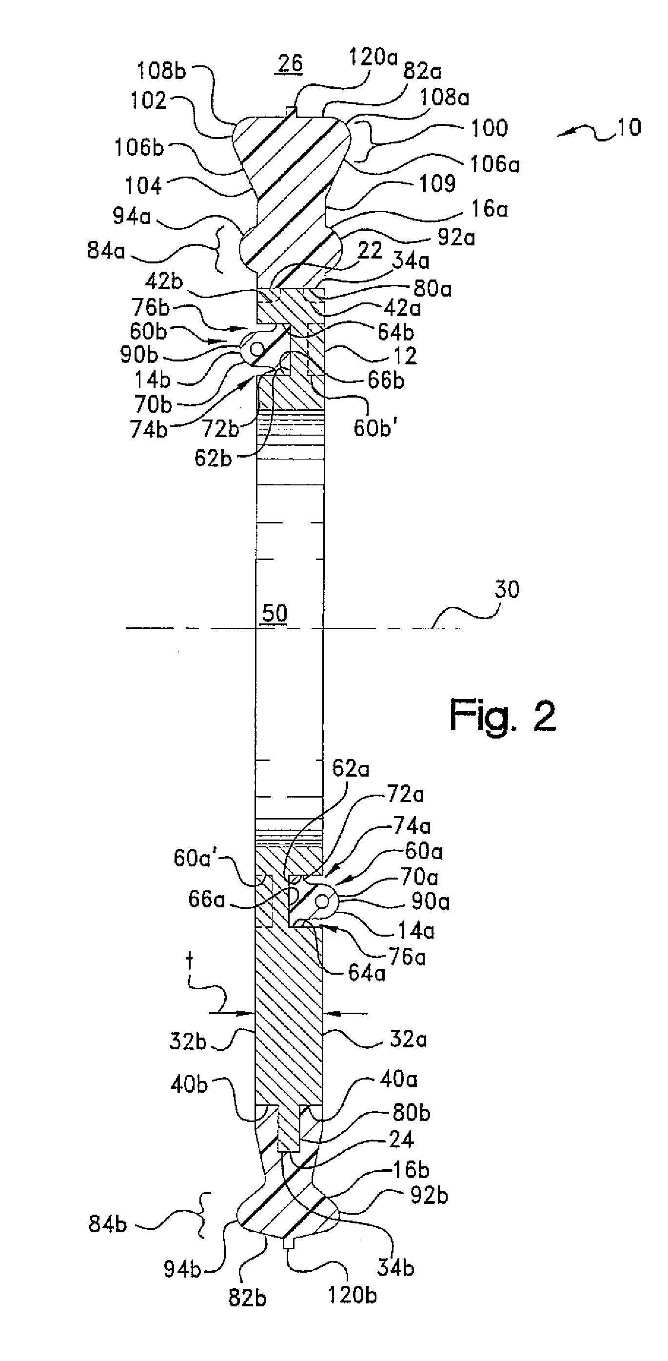 Wedging retainer gasket construction