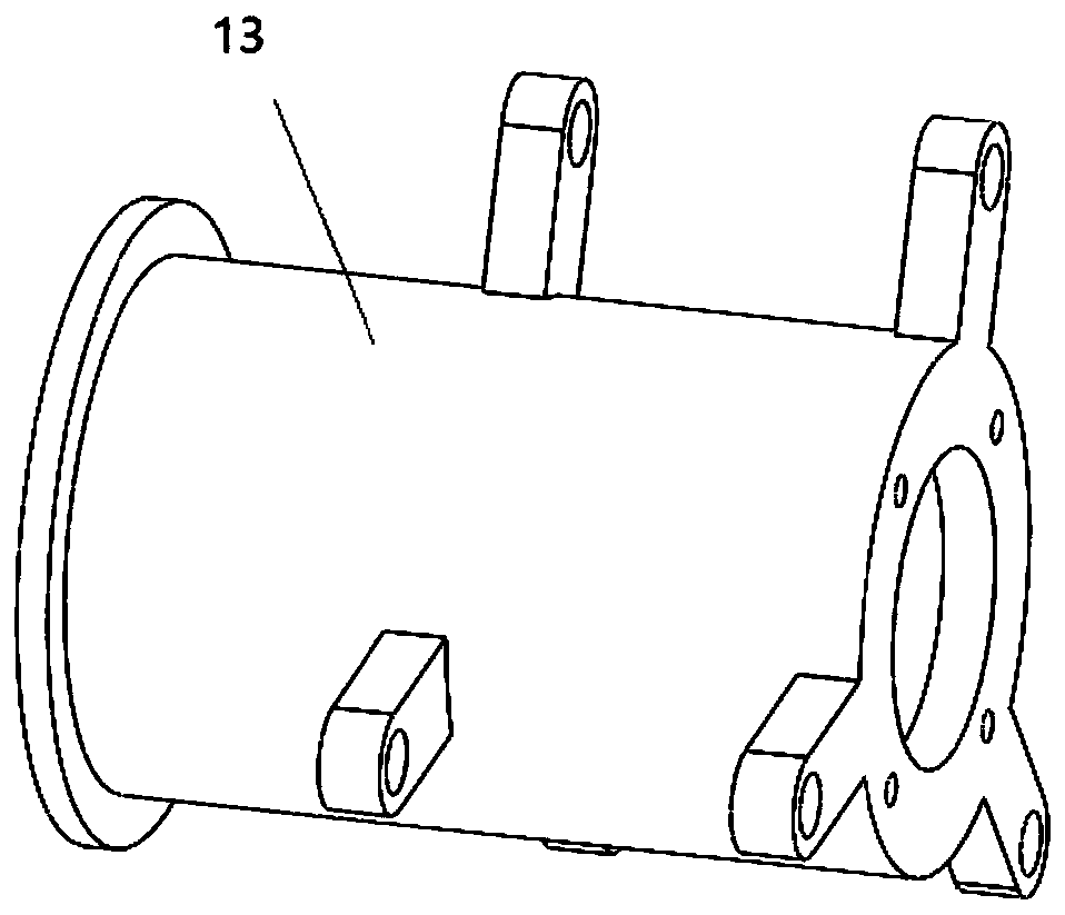 High-altitude spanning stringing device