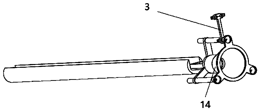 High-altitude spanning stringing device