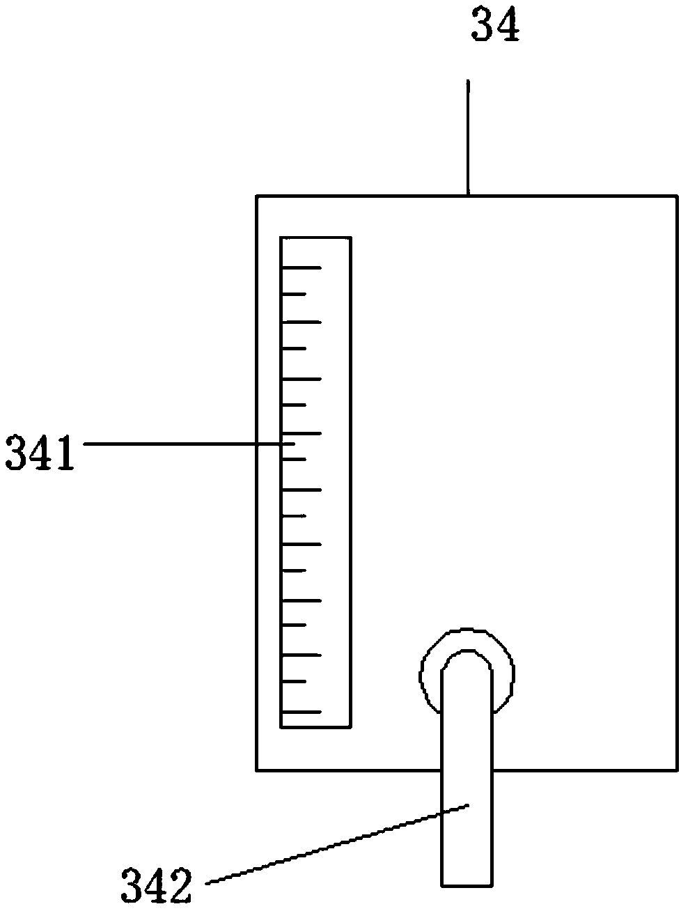 Water sample extraction and storage device for watercourse water quality detection