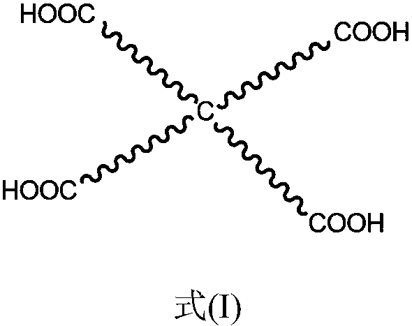 Regenerated polyester fiber containing metal modified cross ester compound and preparation method thereof