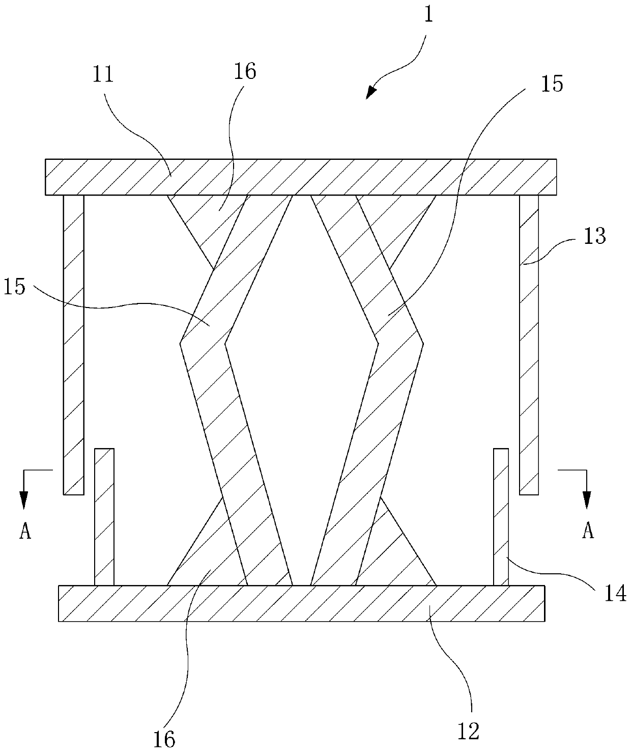 Pile soil load adjuster used for composite pile foundation