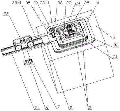 High-rise building aerial fire rescue device