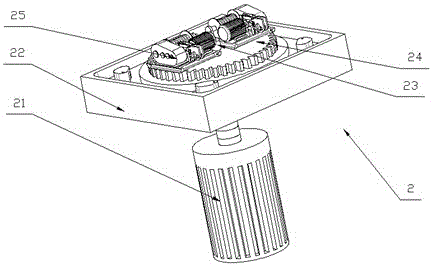 High-rise building aerial fire rescue device