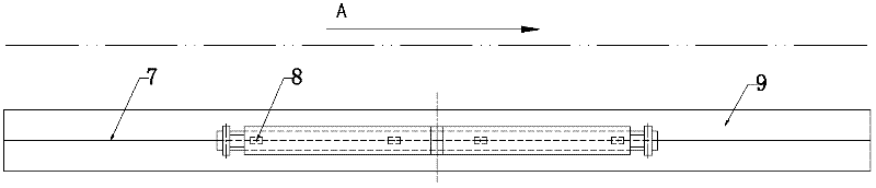 Pneumatic safety underground shielding door