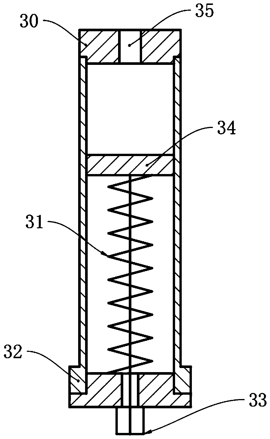 Profile motion platform driven based on ocean temperature difference energy and power generation control method thereof