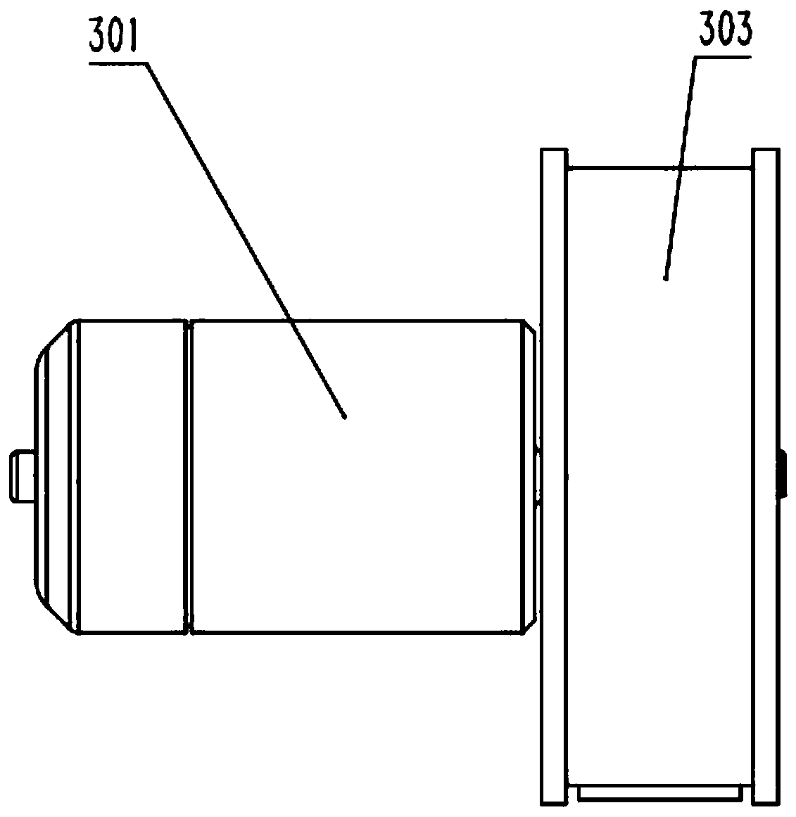 Cable traction translational motion platform and method for large-scale facade operation