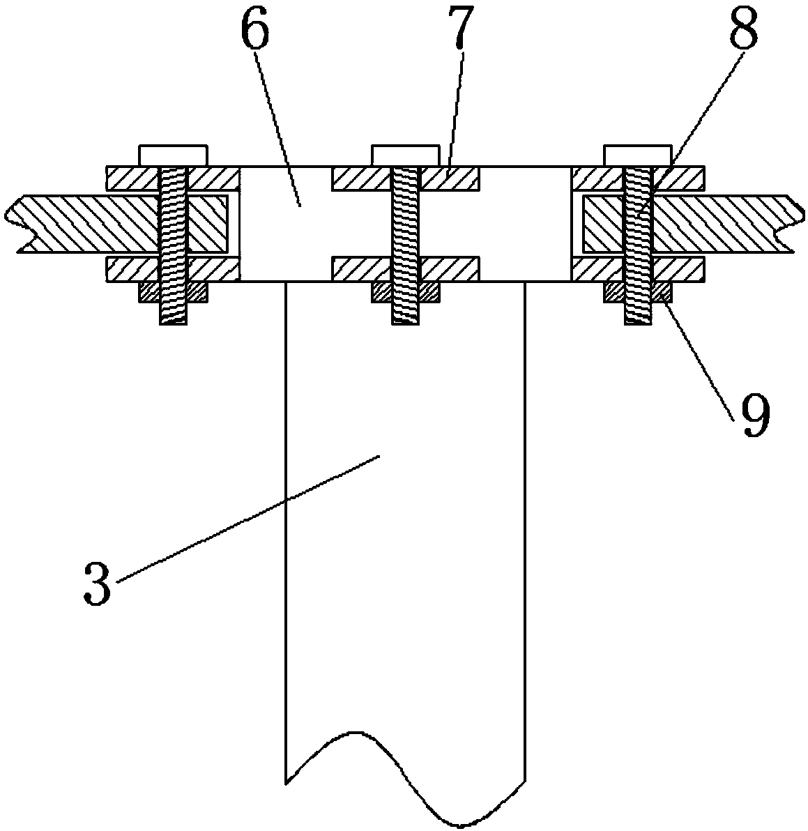 Open mine geological disaster monitoring device