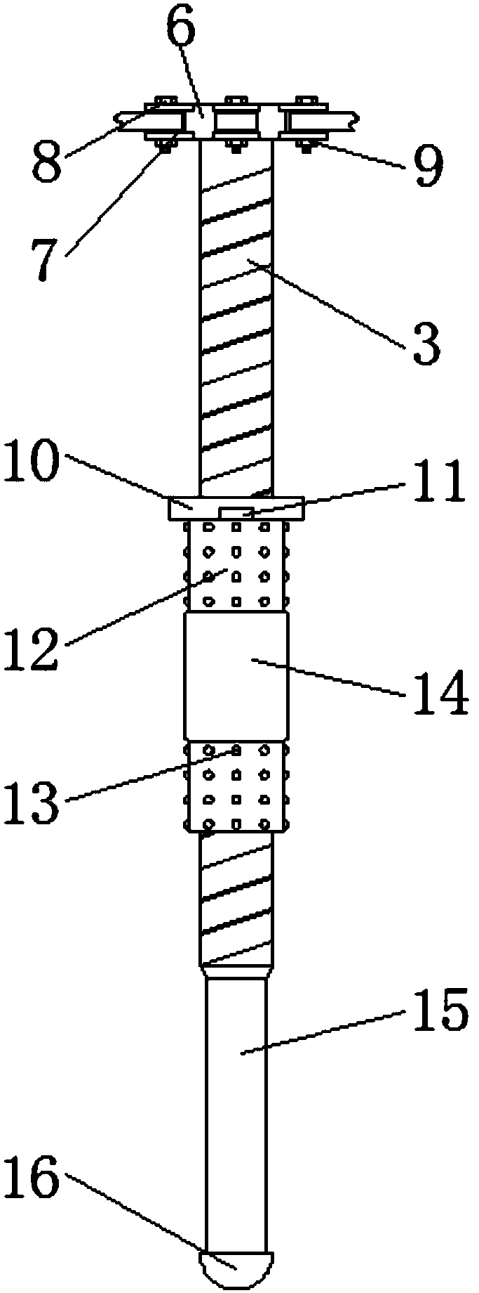 Open mine geological disaster monitoring device