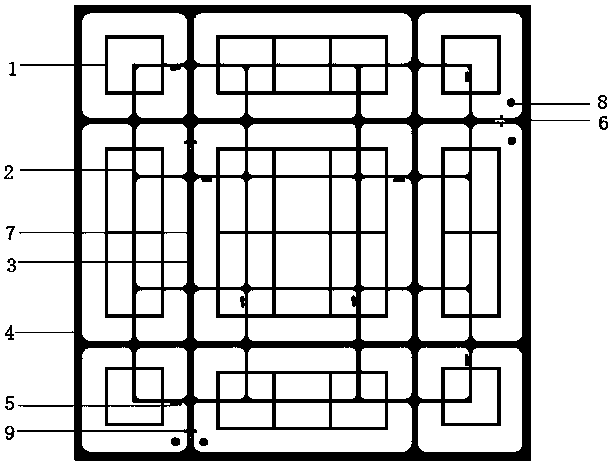 Collaborative design method for multi-mode public transportation network and road network