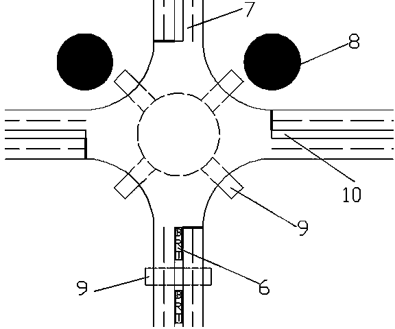 Collaborative design method for multi-mode public transportation network and road network