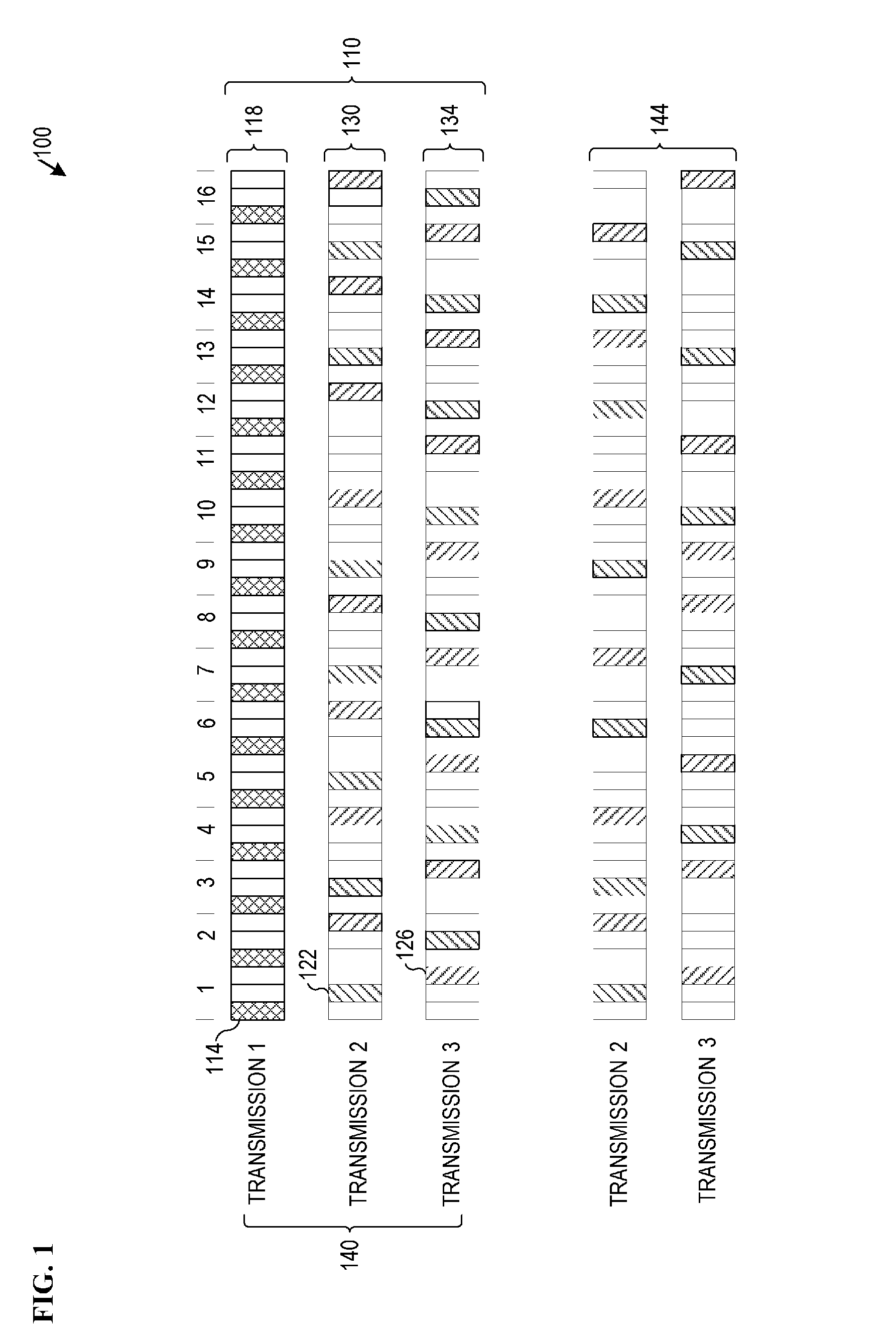 Incremental redundancy using high-order modulation and coding schemes