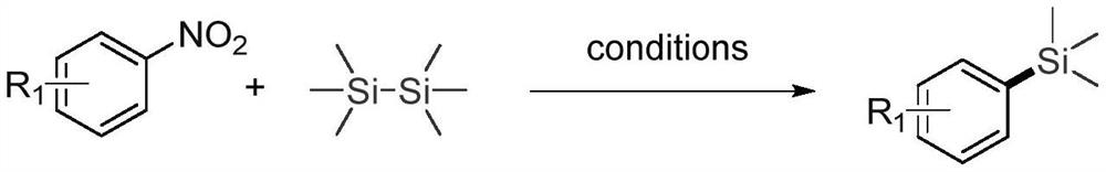 Synthesis method of novel aryl silane compound