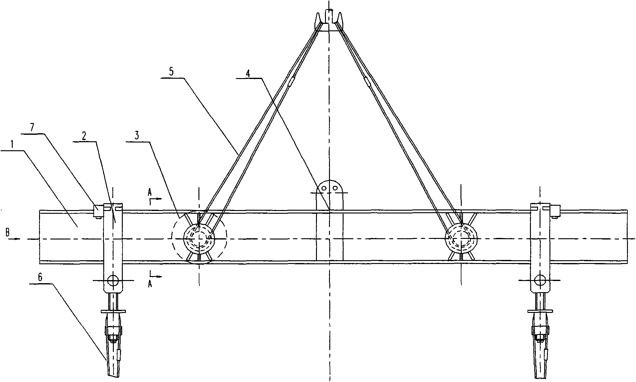 Steam turbine rotor lifting tool