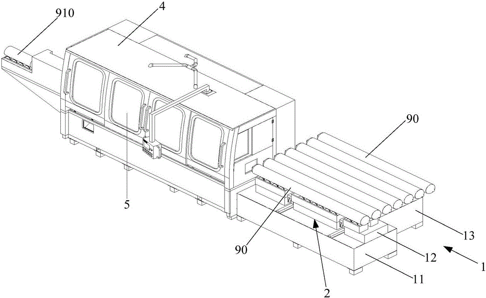 Silicon rod line production system and silicon rod line production method