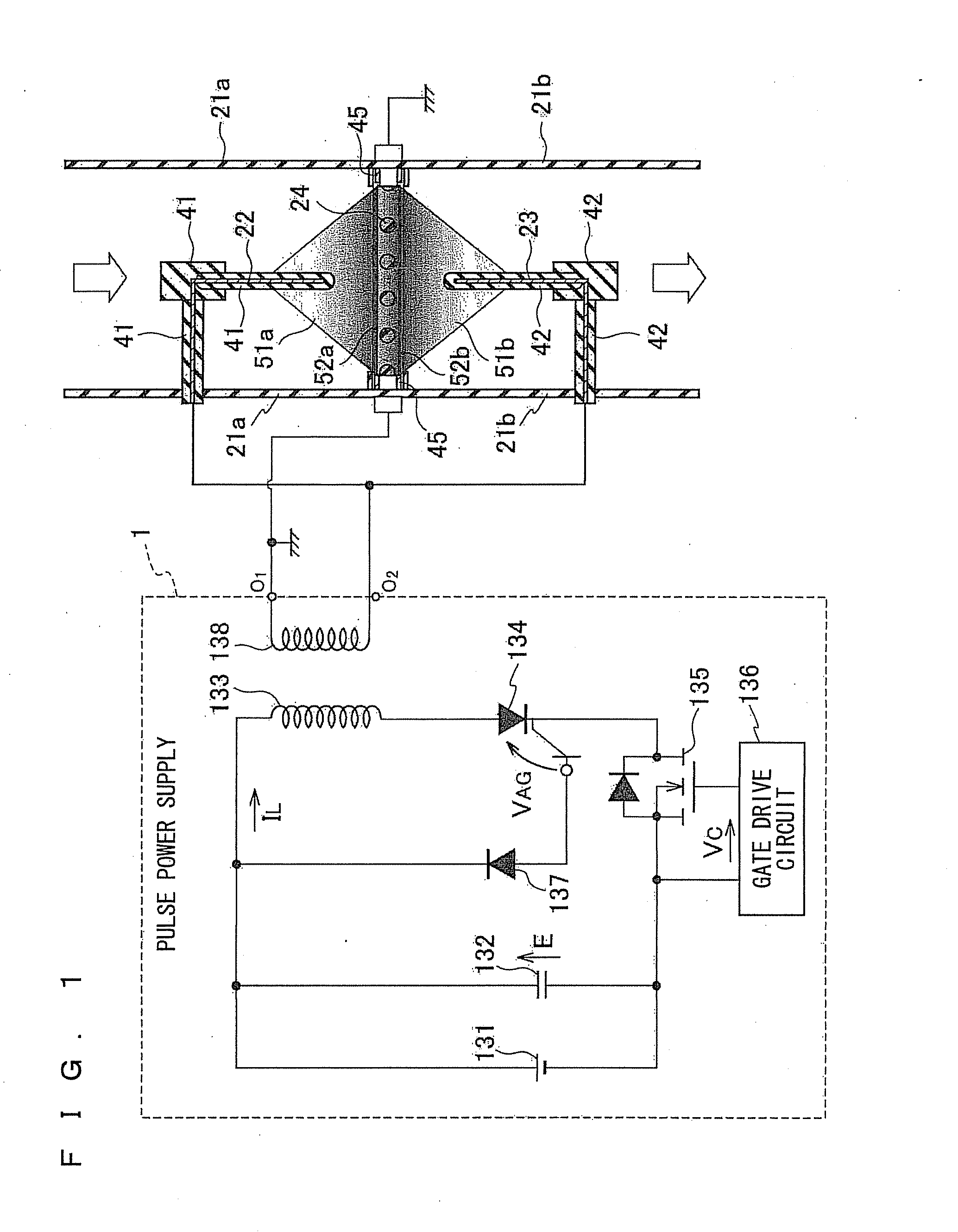 Gas reforming device