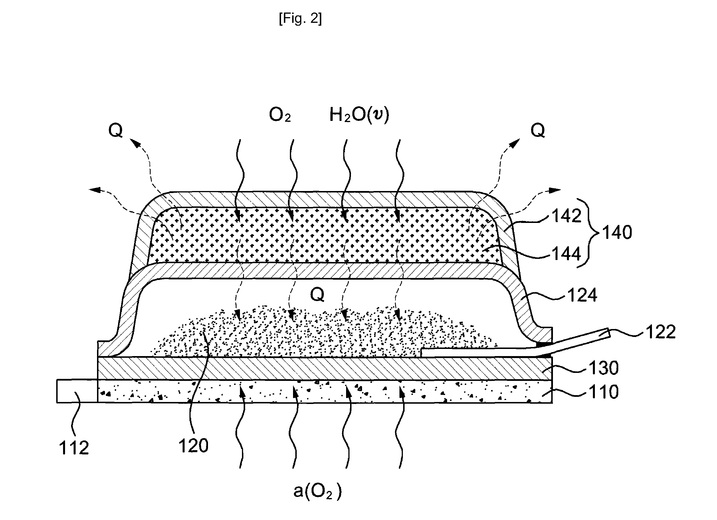 Heating device for a battery and battery assembly having the same