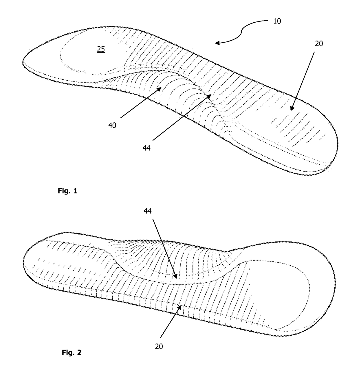 Orthotic device for shoes