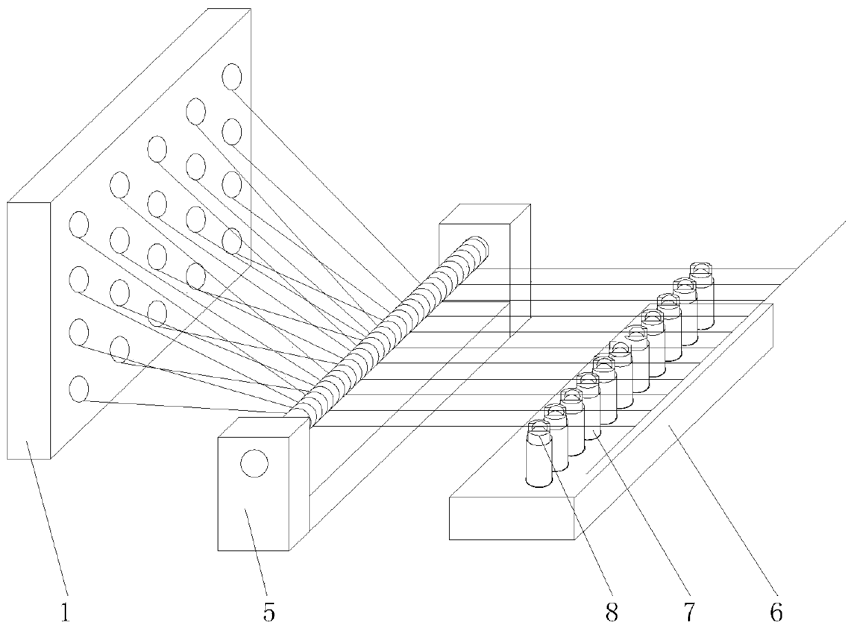 Sectional warping machine for textiles