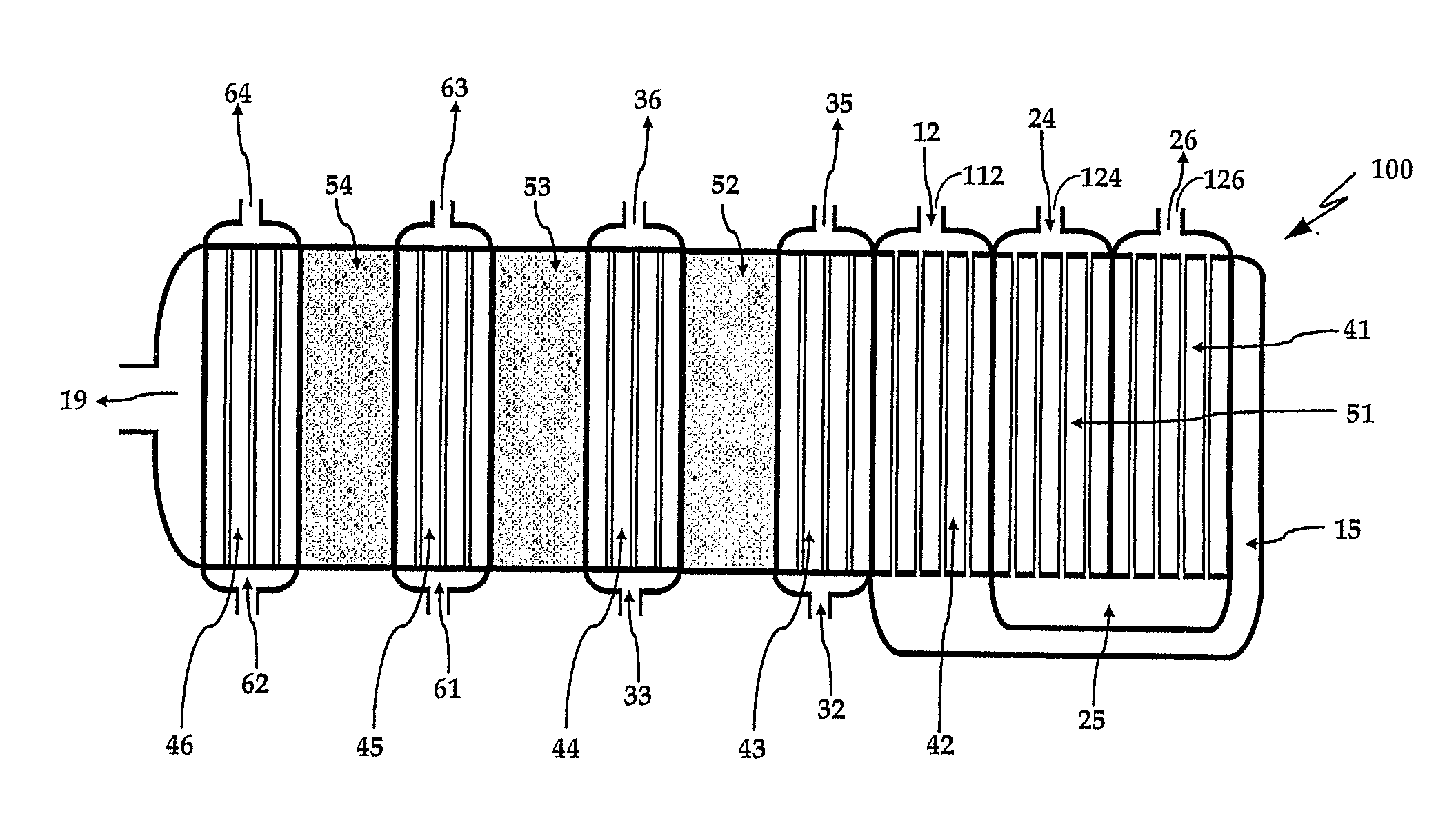 Highly heat integrated fuel processor for hydrogen production