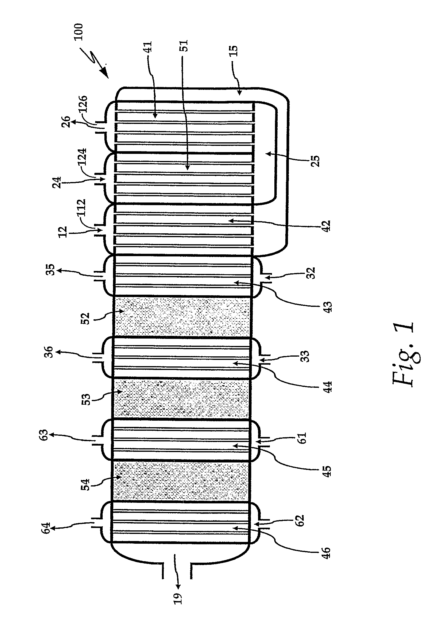 Highly heat integrated fuel processor for hydrogen production